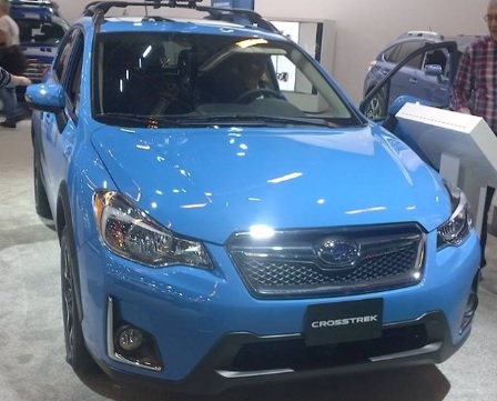 2016 Subaru XV Crosstrek at the 2016 MIAS