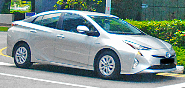 Toyota Prius (XW50) in Singapore, fourth-generation model
