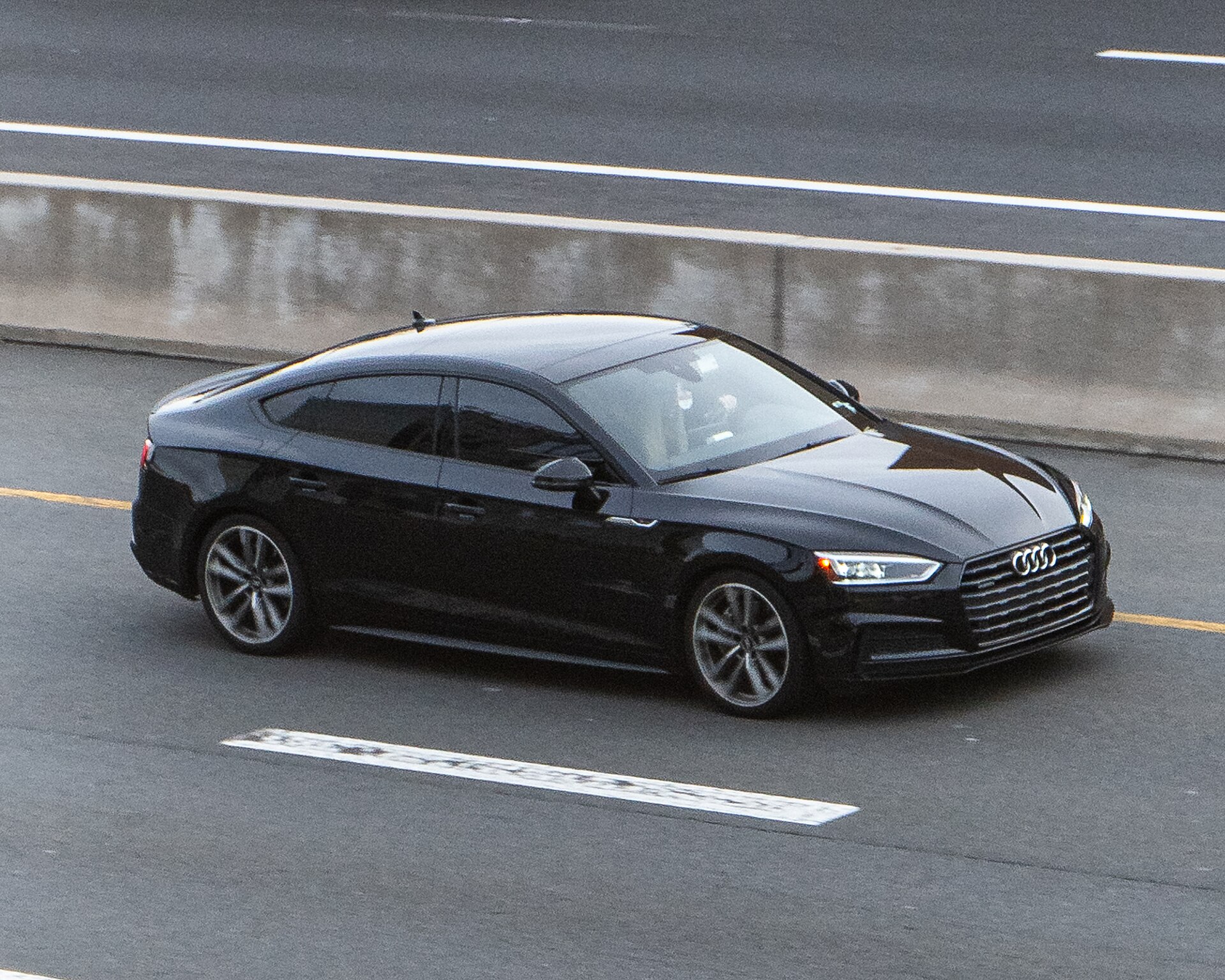Audi A5 Sportback (B9) in the USA, matching the 2017 model generation.