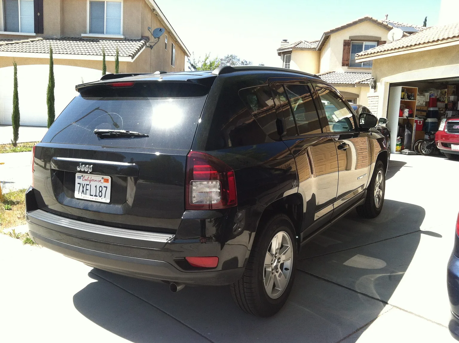 2017 Jeep Compass rear view