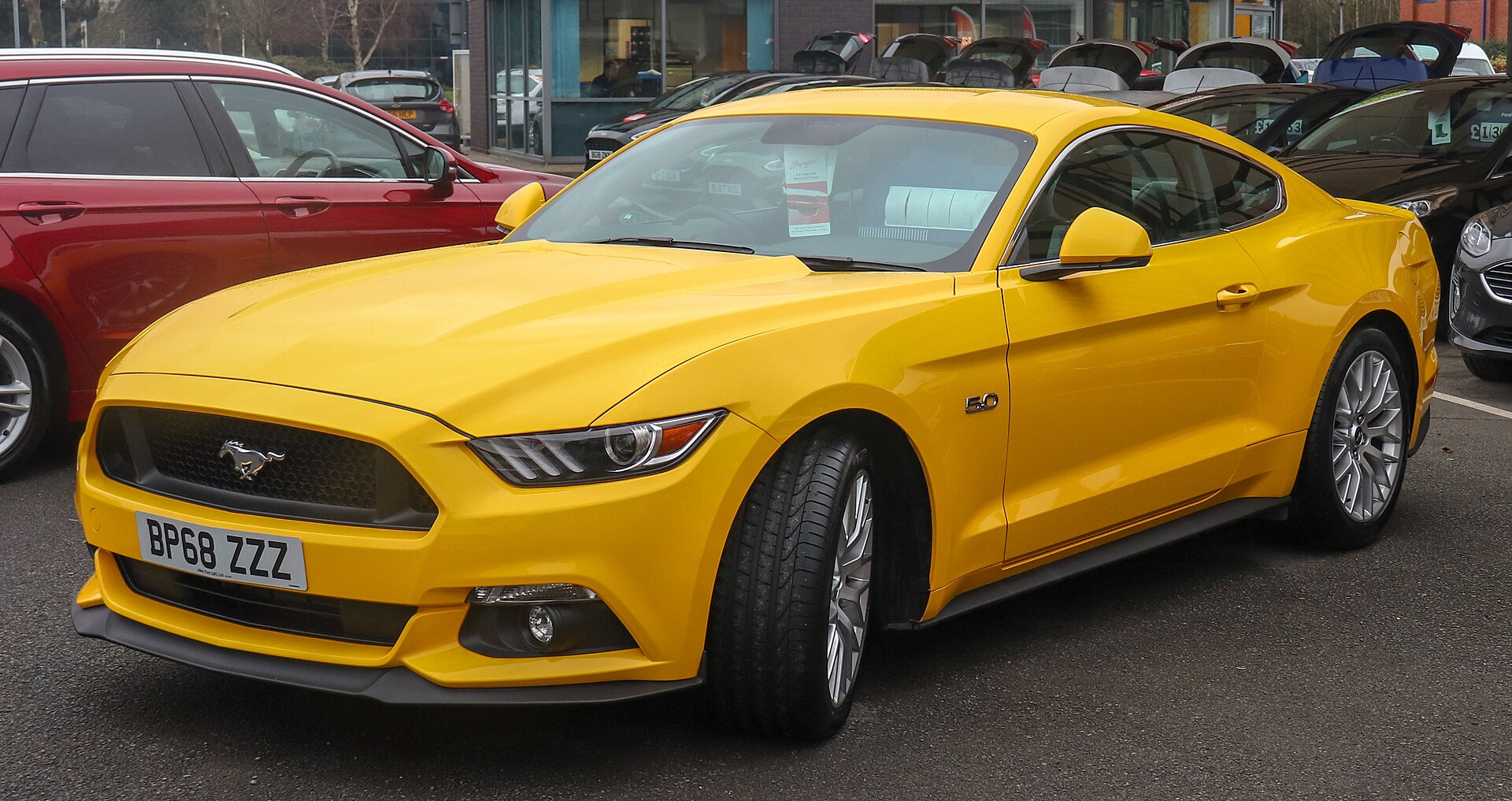 2018 Ford Mustang GT 5.0 front view