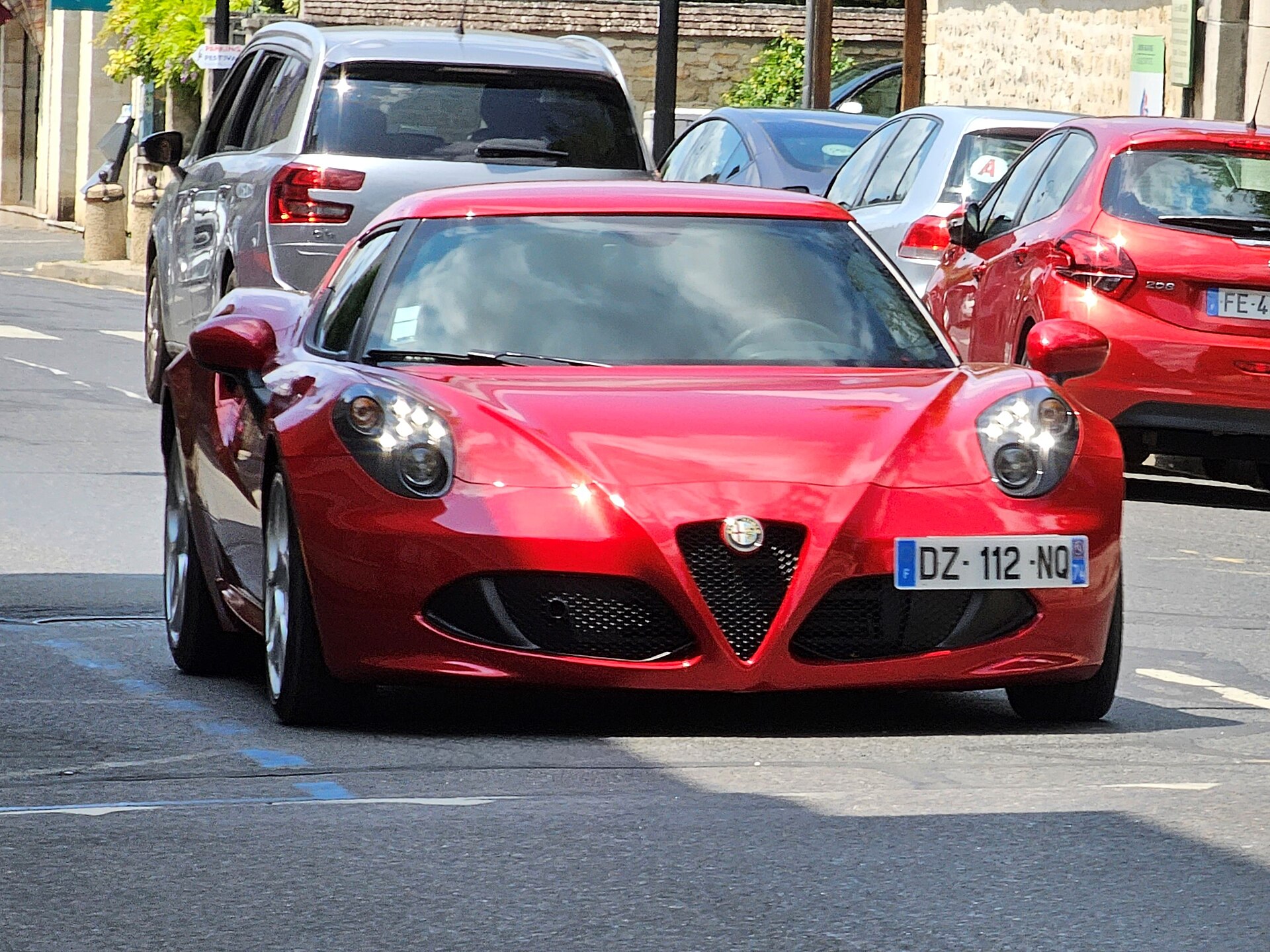 Alfa Romeo 4C (Type 960) in Rosso Competizione Tri-Coat