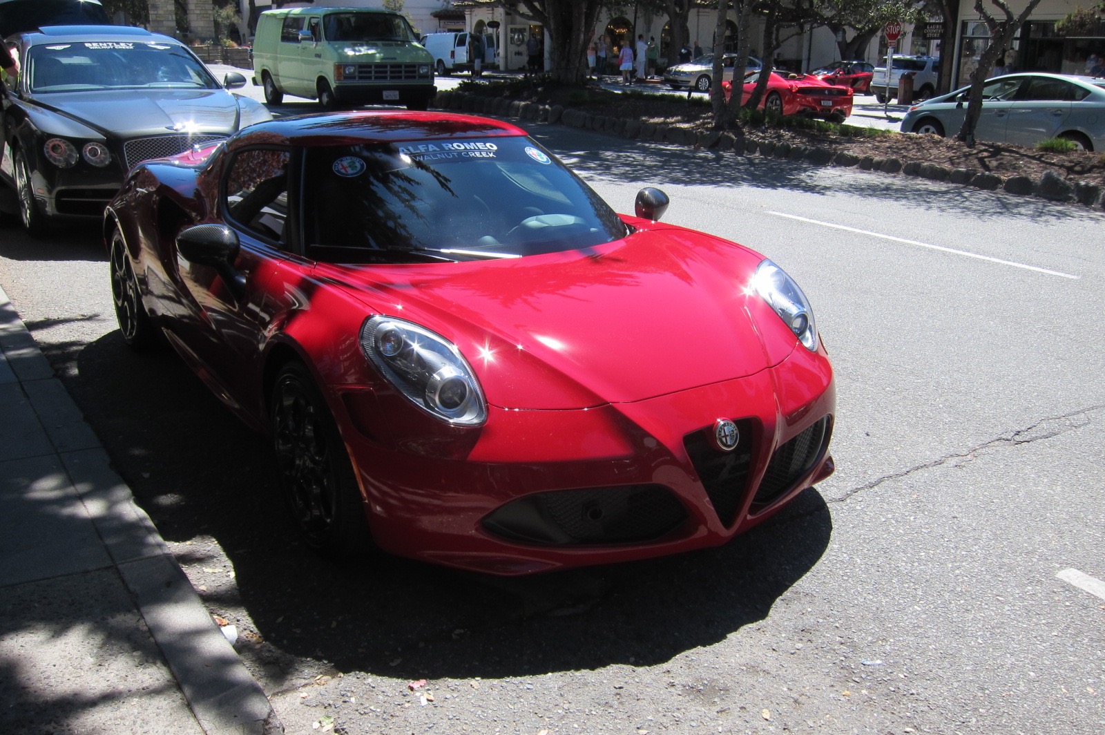 Alfa Romeo 4C at Laguna Seca