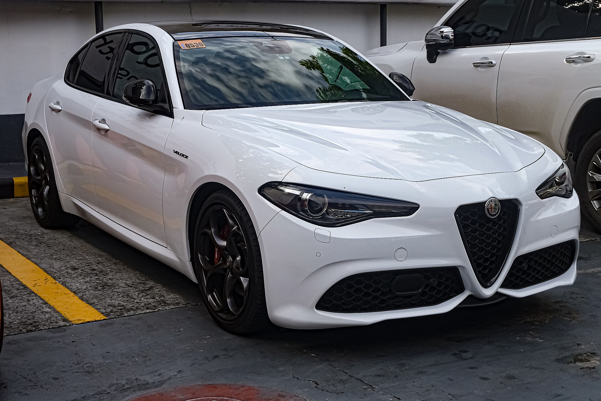 Alfa Romeo Giulia 952 Veloce in white