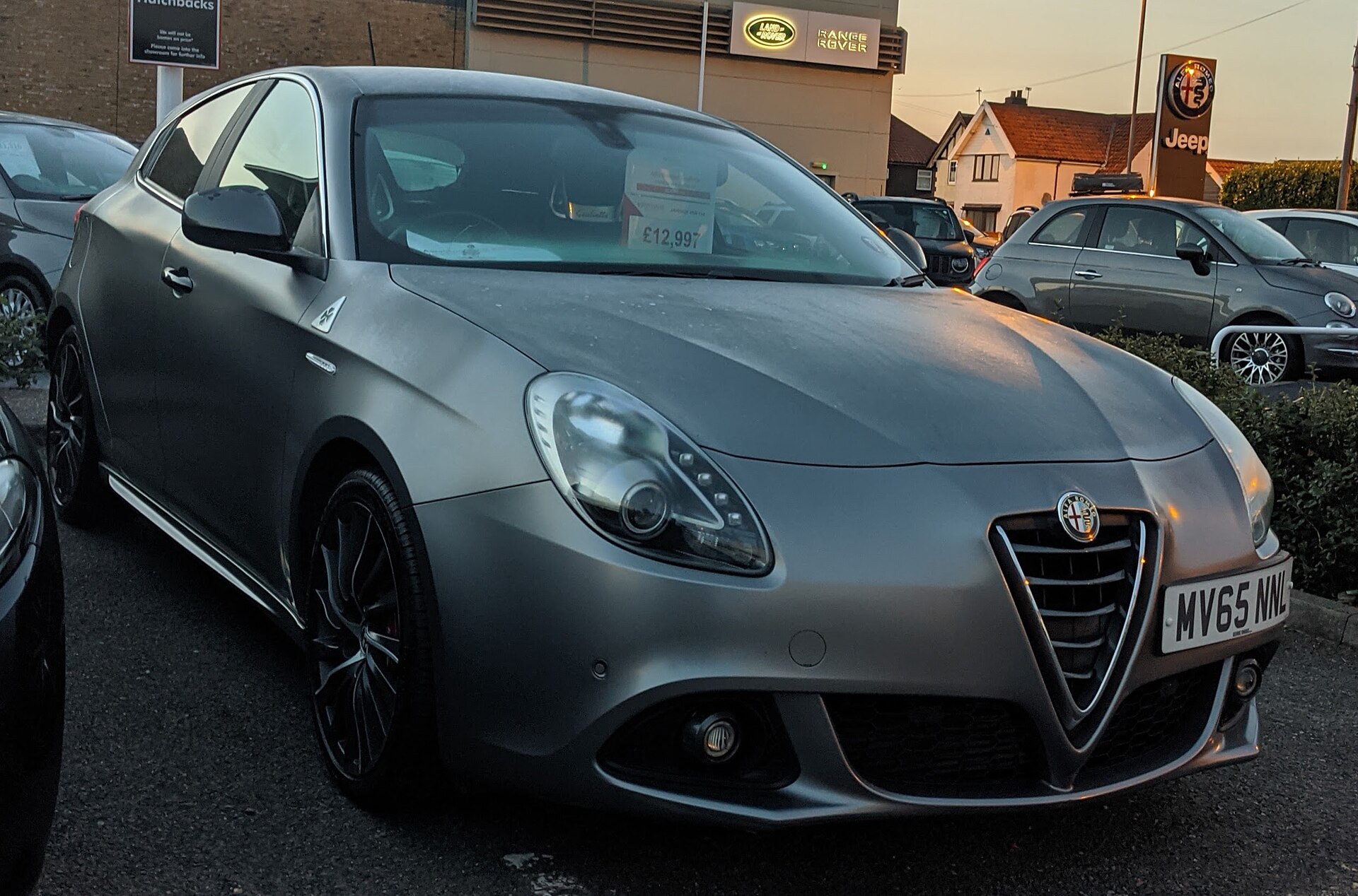 2015 Alfa Romeo Giulietta Quadrifoglio Verde TB