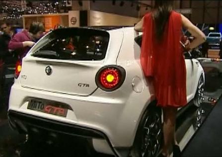 Alfa Romeo MiTo GTA Concept on display