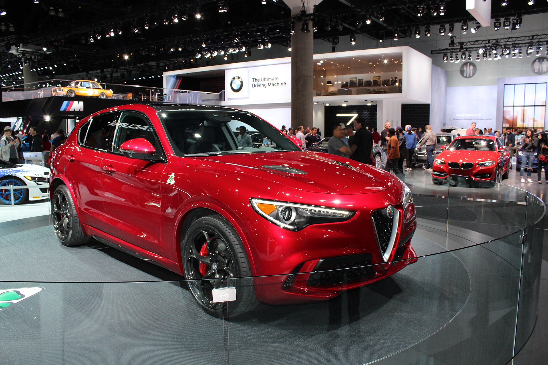 Alfa Romeo Stelvio at the 2016 LA Auto Show