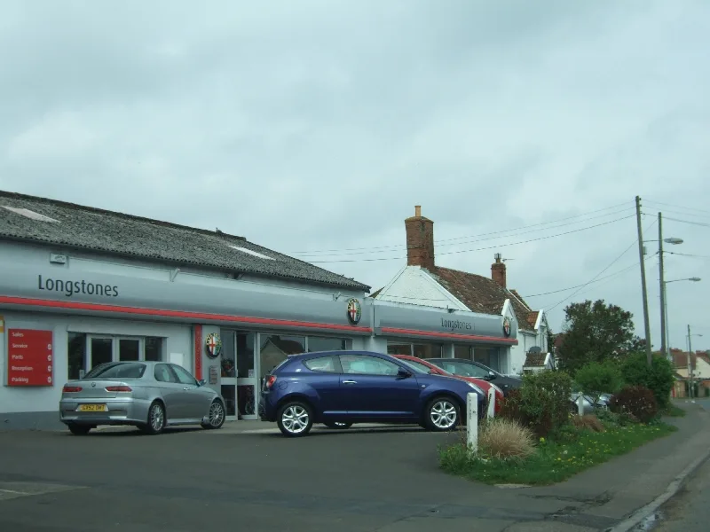 Alfa Romeo showroom in the UK, relevant to 2011 sales performance.