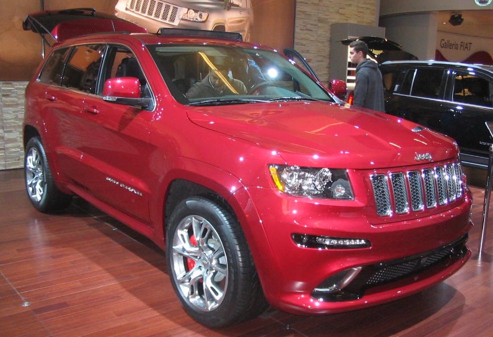2012 Jeep Grand Cherokee SRT8 at the 2012 MIAS