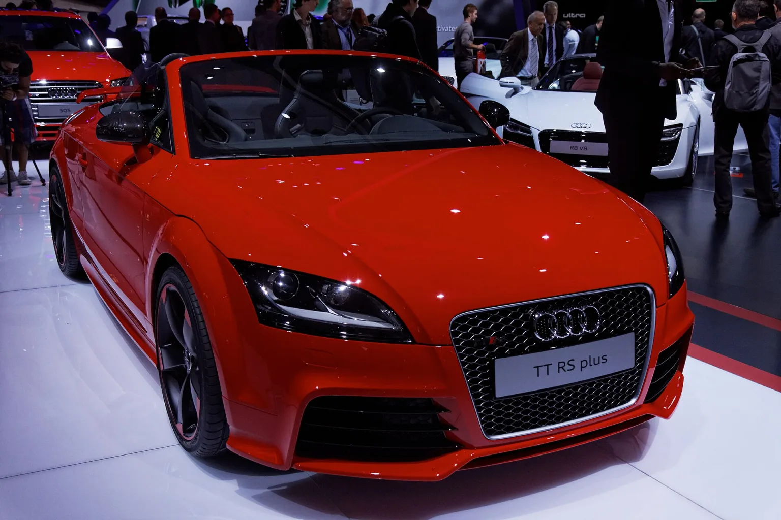 Audi TT RS Plus at the 2012 Paris Motor Show