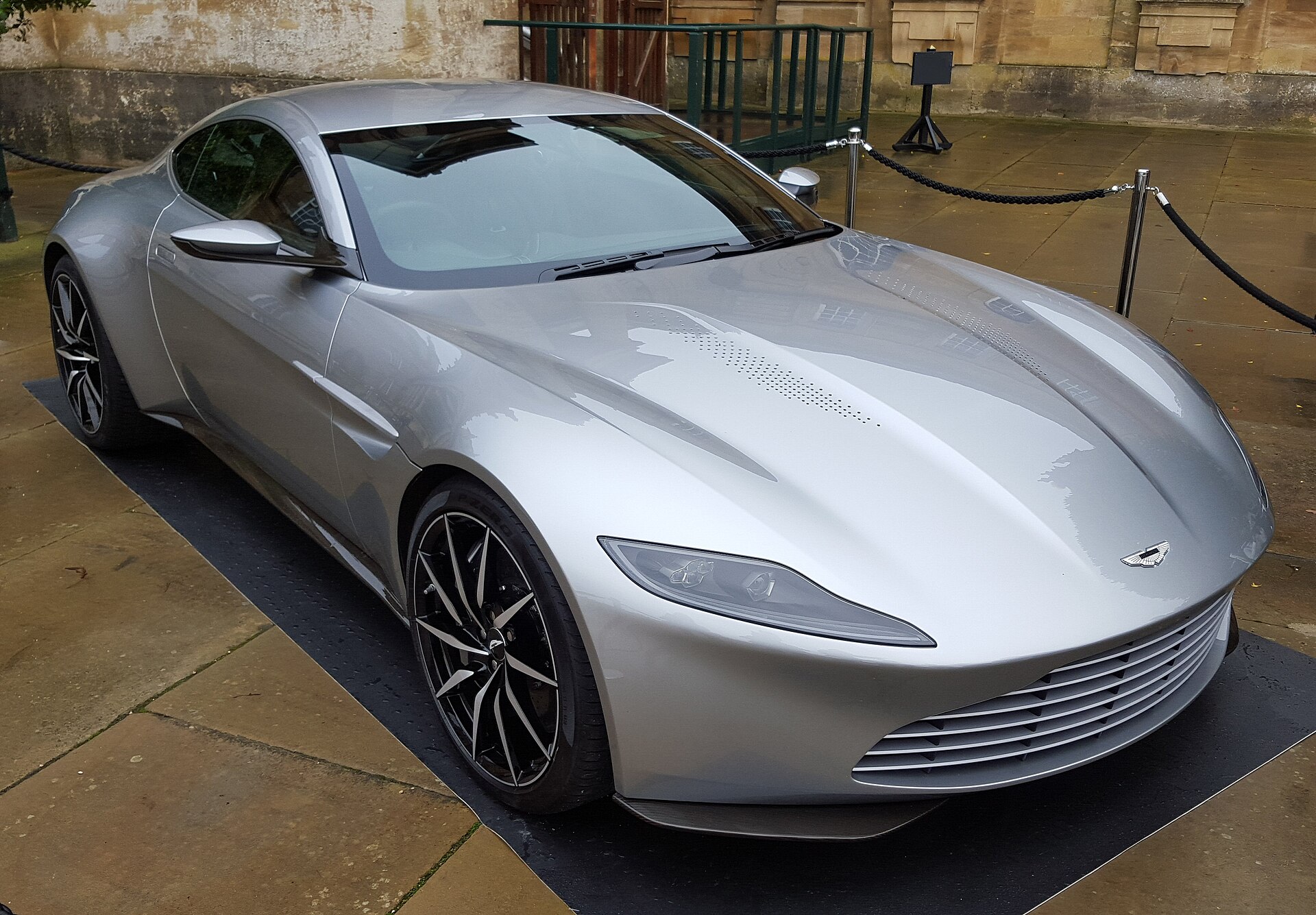 Aston Martin DB10, introduced in 2015.