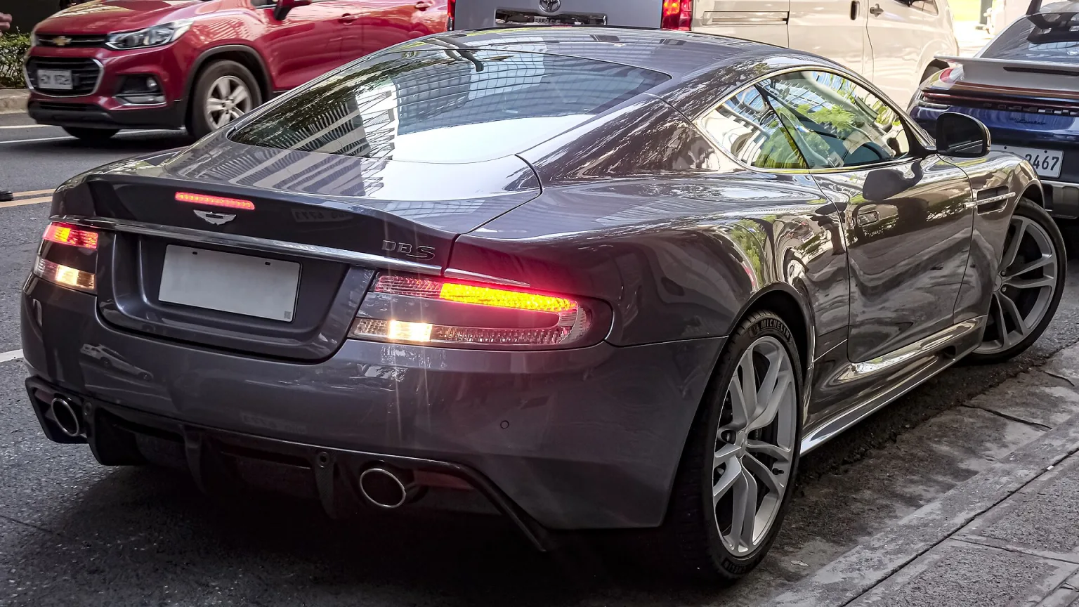 Aston Martin DBS V12 Coupe in Casino Royale Grey Metallic