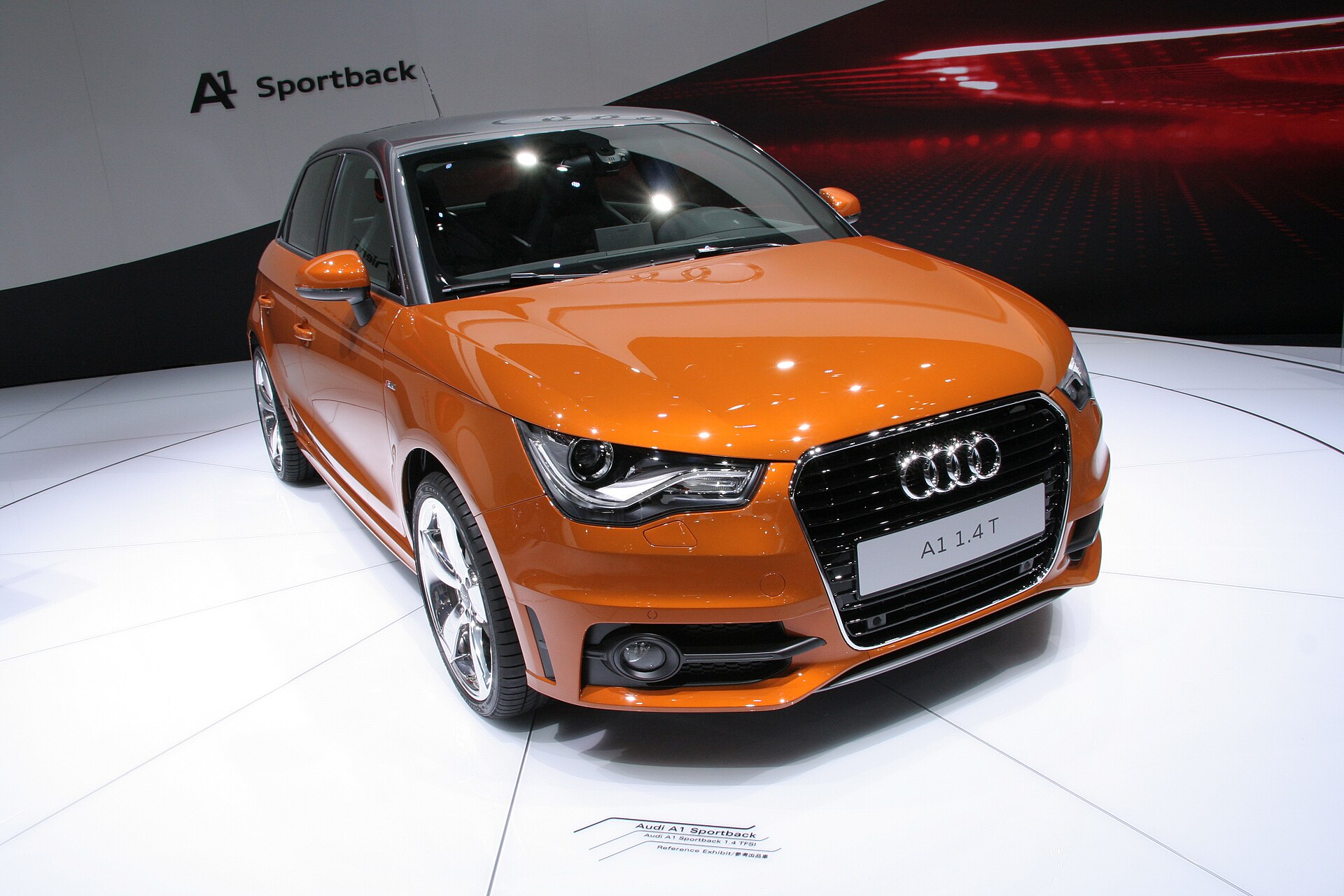 Audi A1 1.4T Sportback front view