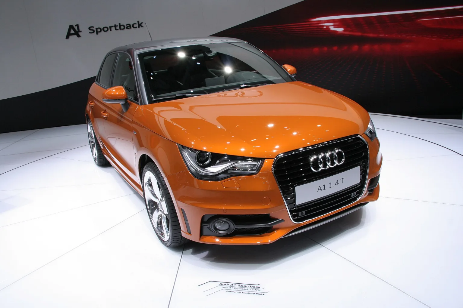 Audi A1 1.4T Sportback front view