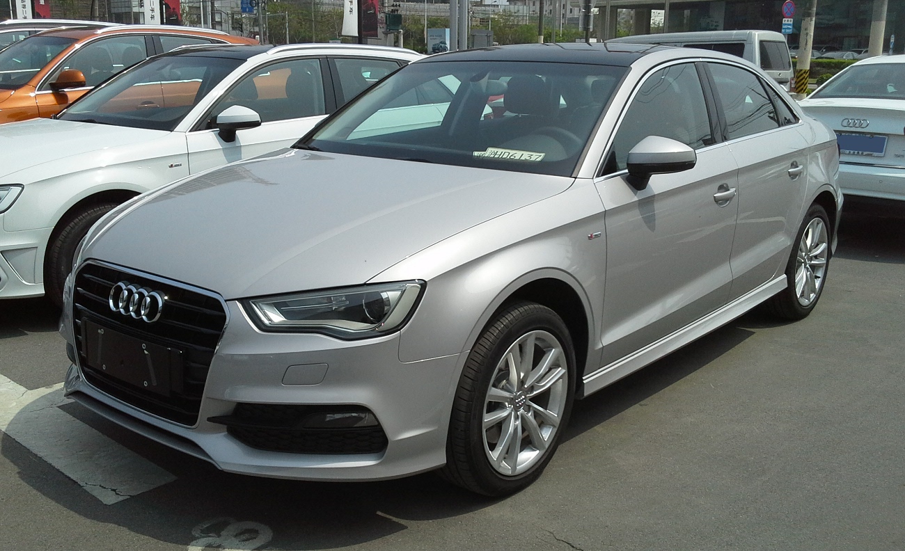 Audi A3 8V sedan in China, 2014