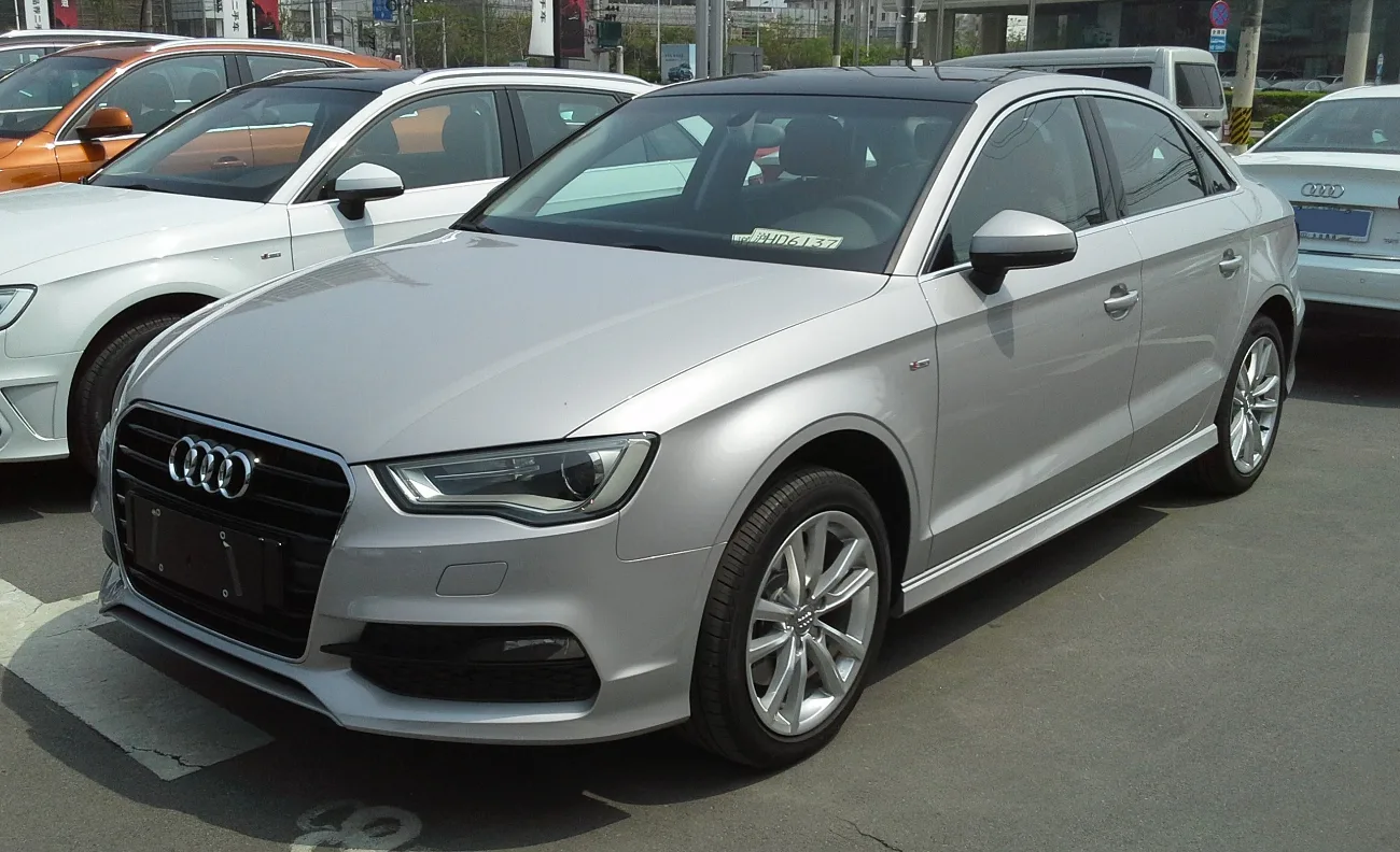 Audi A3 8V sedan in China, 2014
