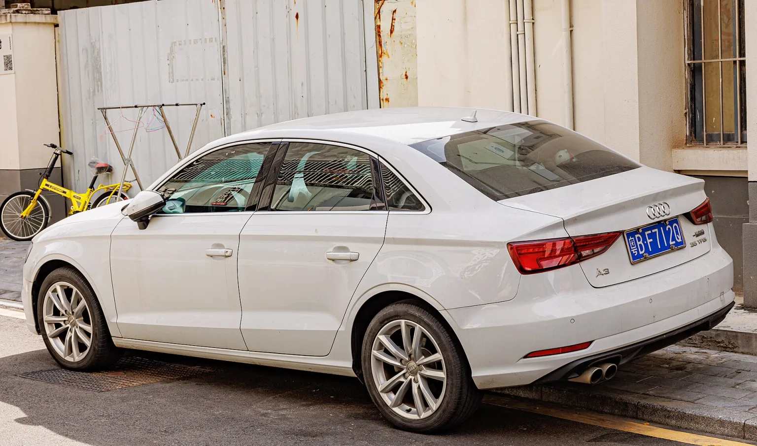 Audi A3 Sedan (8V) in China, the generation launched in 2013.