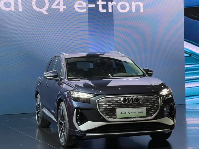 Audi A4 e-tron at the 2021 Guangzhou Auto Show