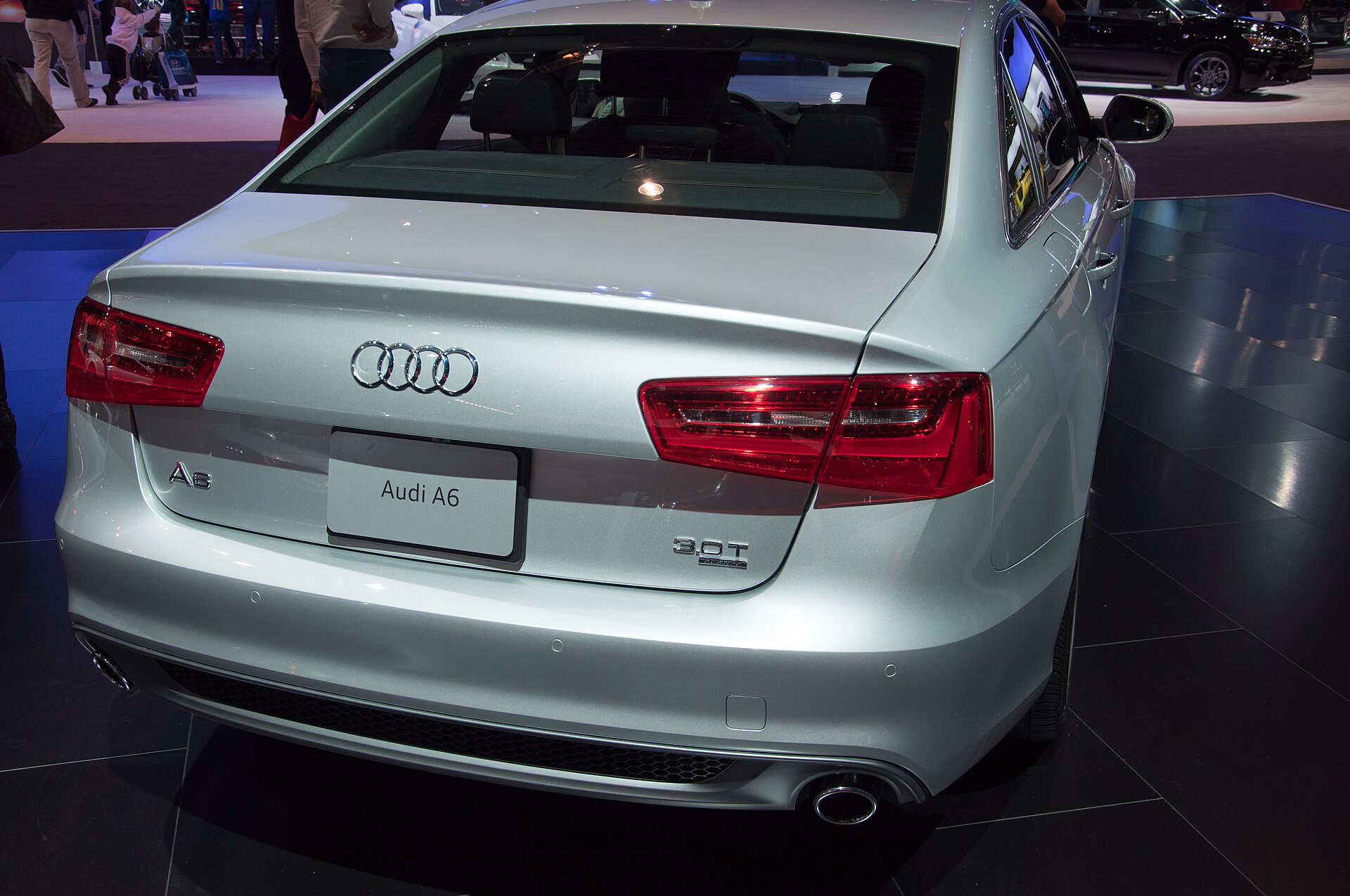 2012 Audi A6 (C7) sedan, front view