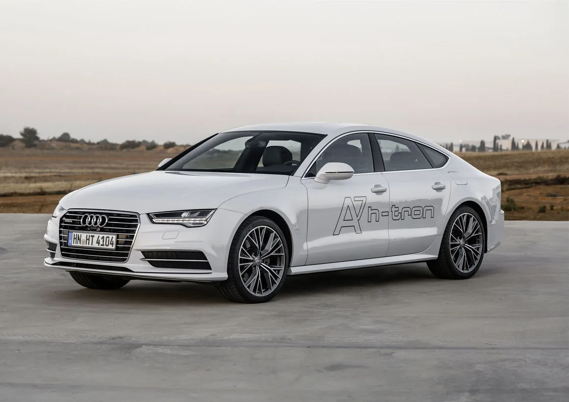 Audi A7 Sportback h-tron Quattro concept at the 2014 LA Auto Show