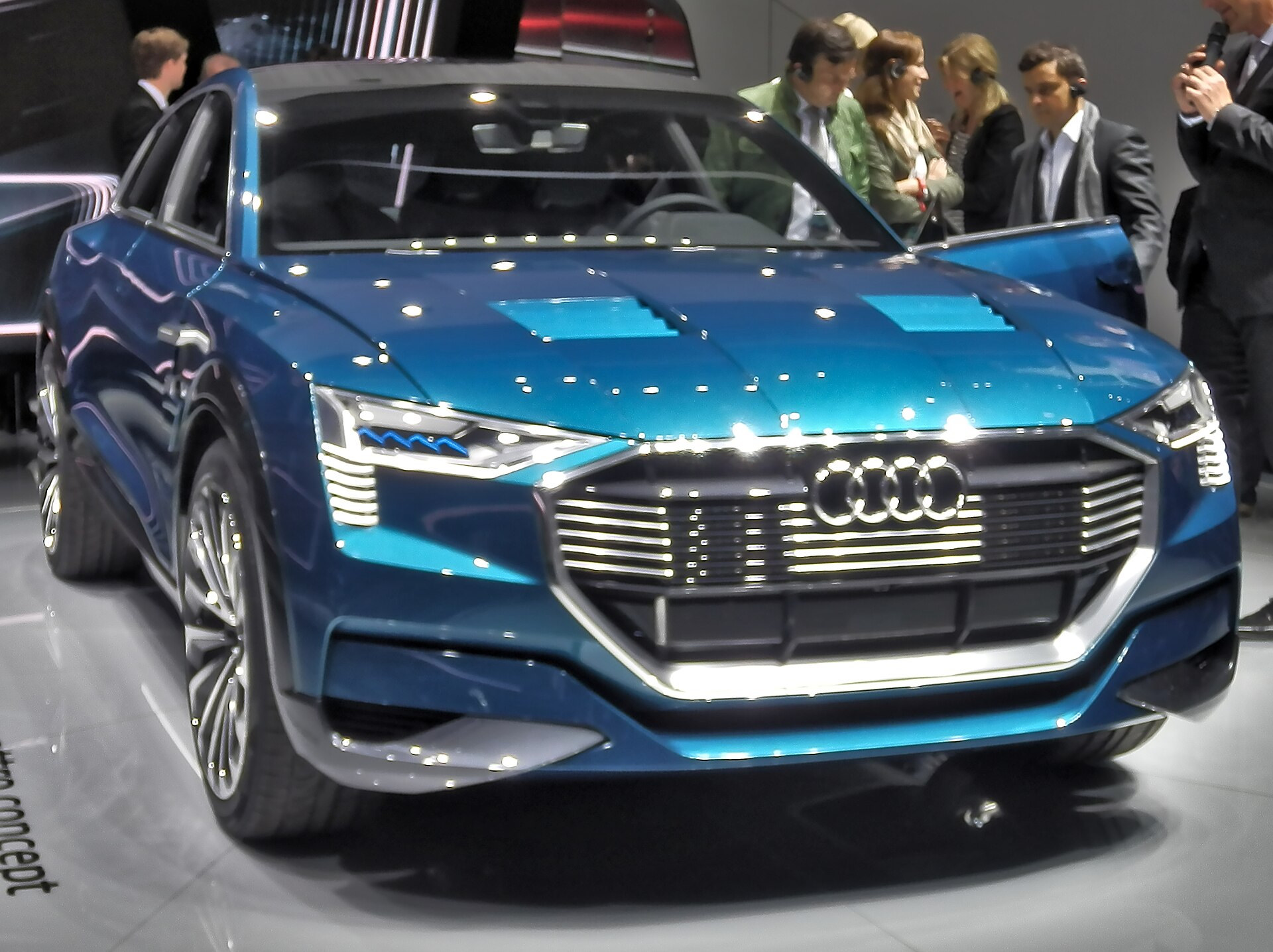 Audi e-tron quattro Concept at the 2015 Frankfurt Motor Show