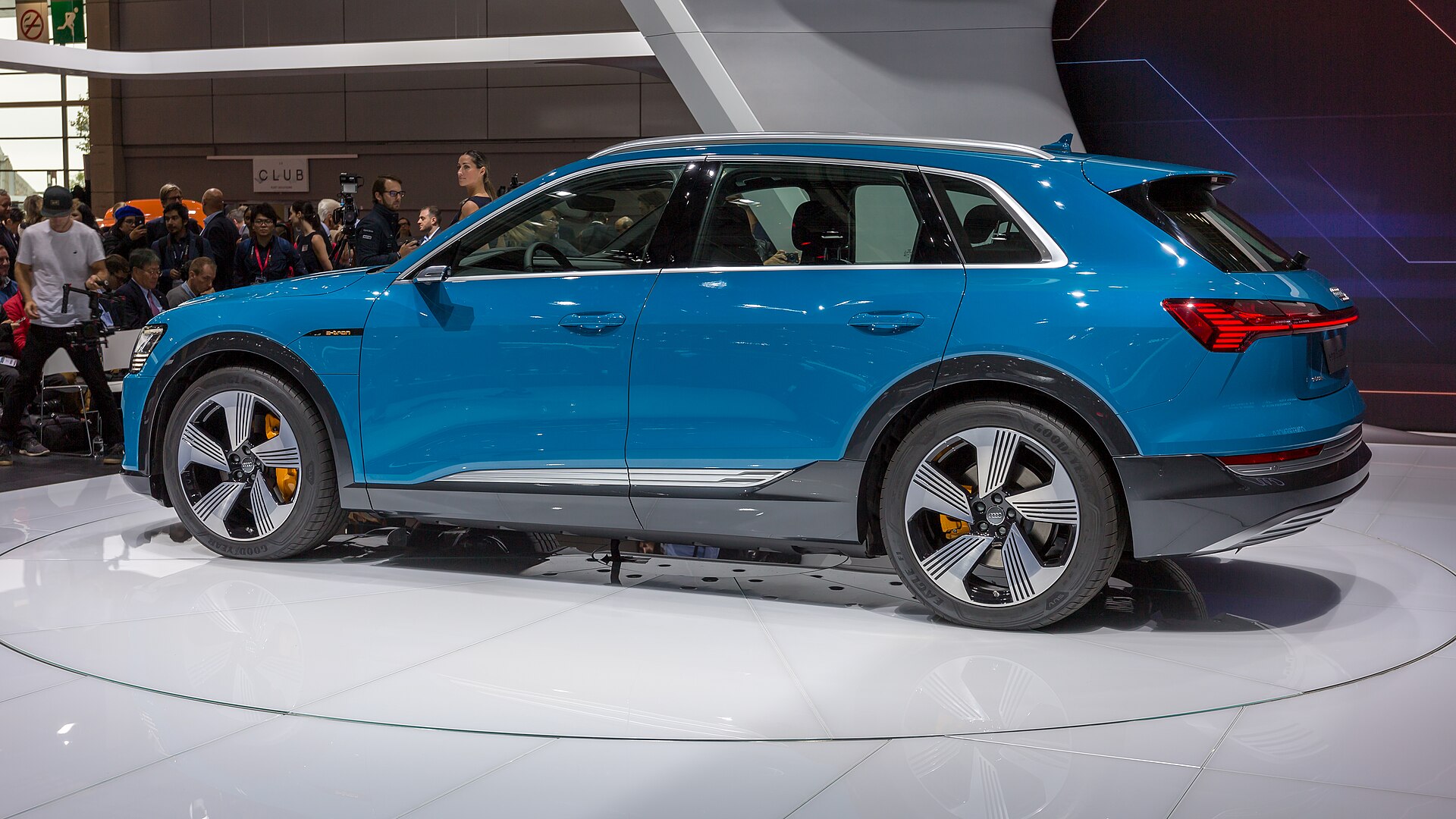 Audi e-Tron at Paris Motor Show 2018