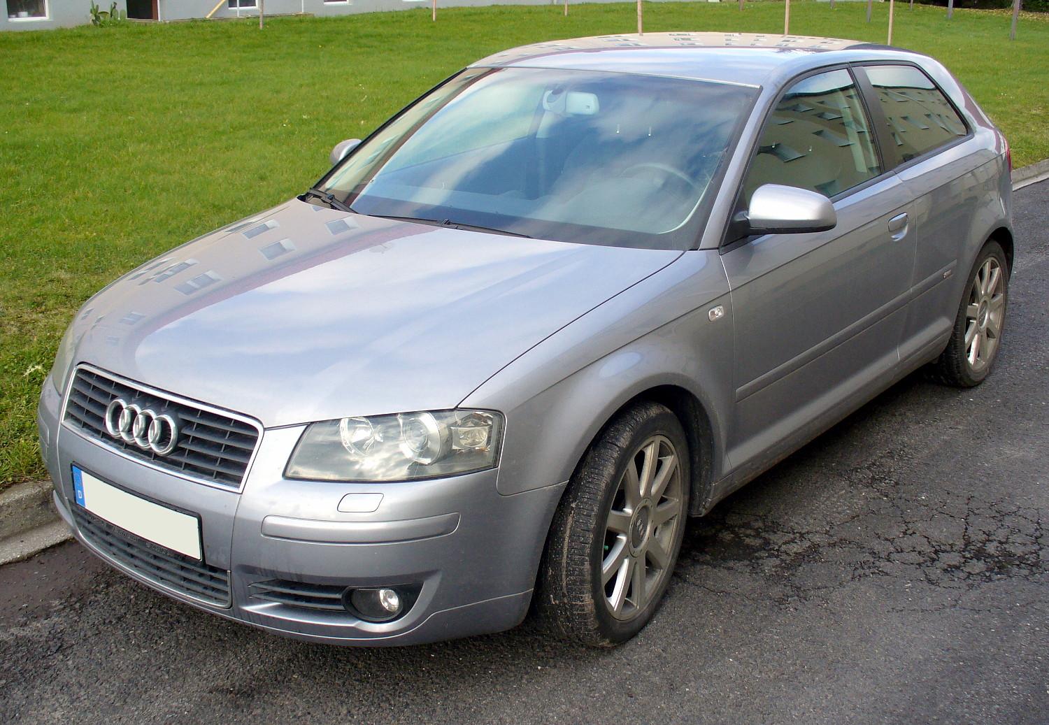 Audi A3 S-Line, likely 8P generation, similar to 1.6 TDI/1.4 TFSI S tronic models