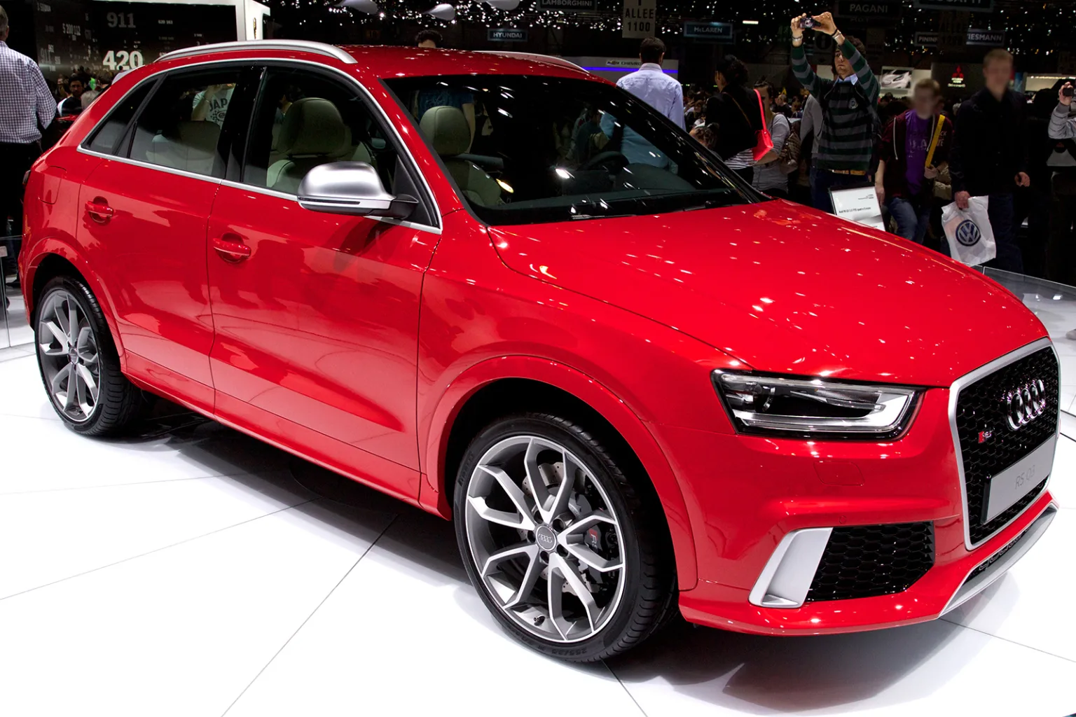 Audi RS Q3, first generation, front view