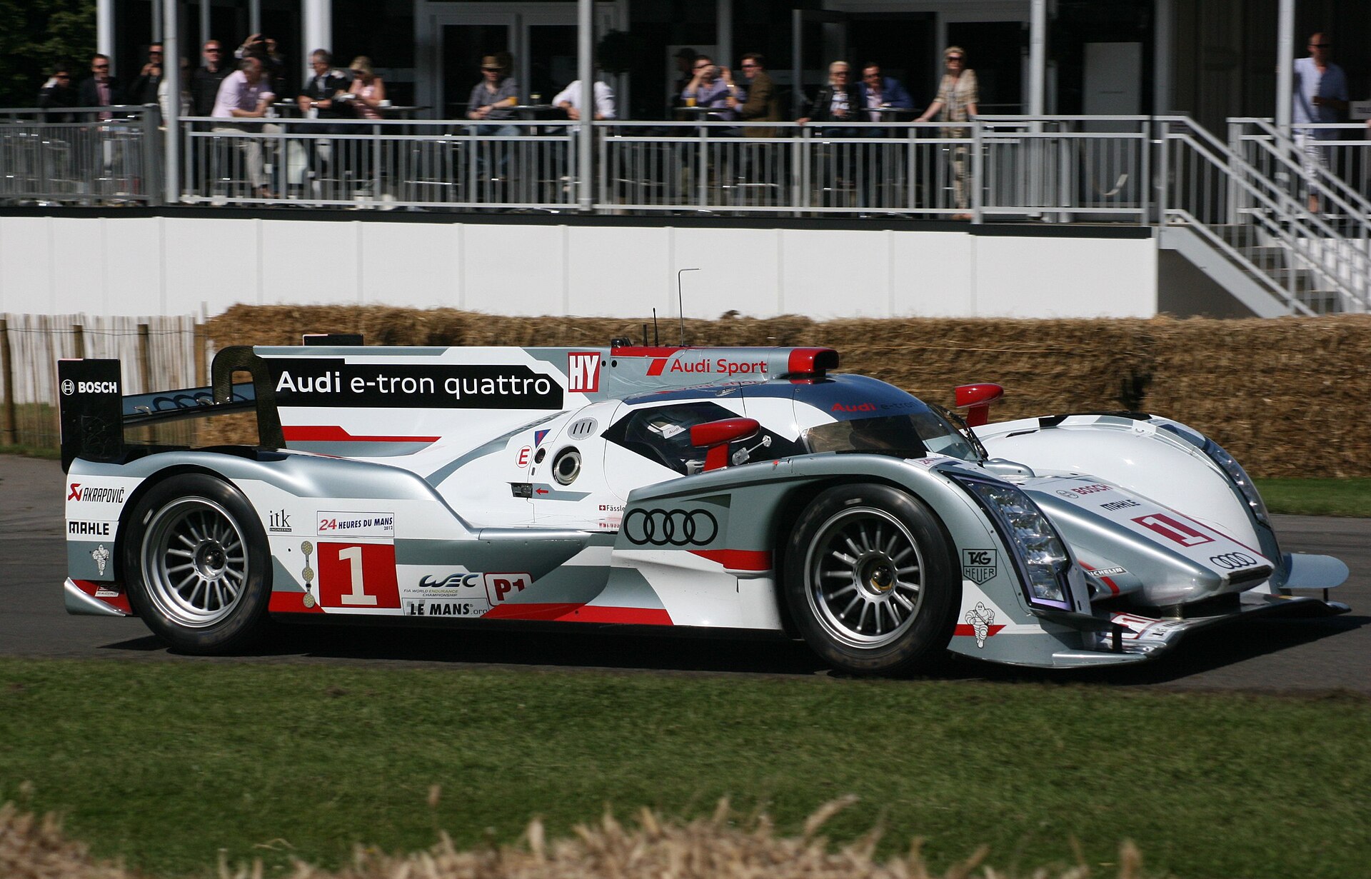 Audi R18 e-tron quattro at Goodwood, 2012