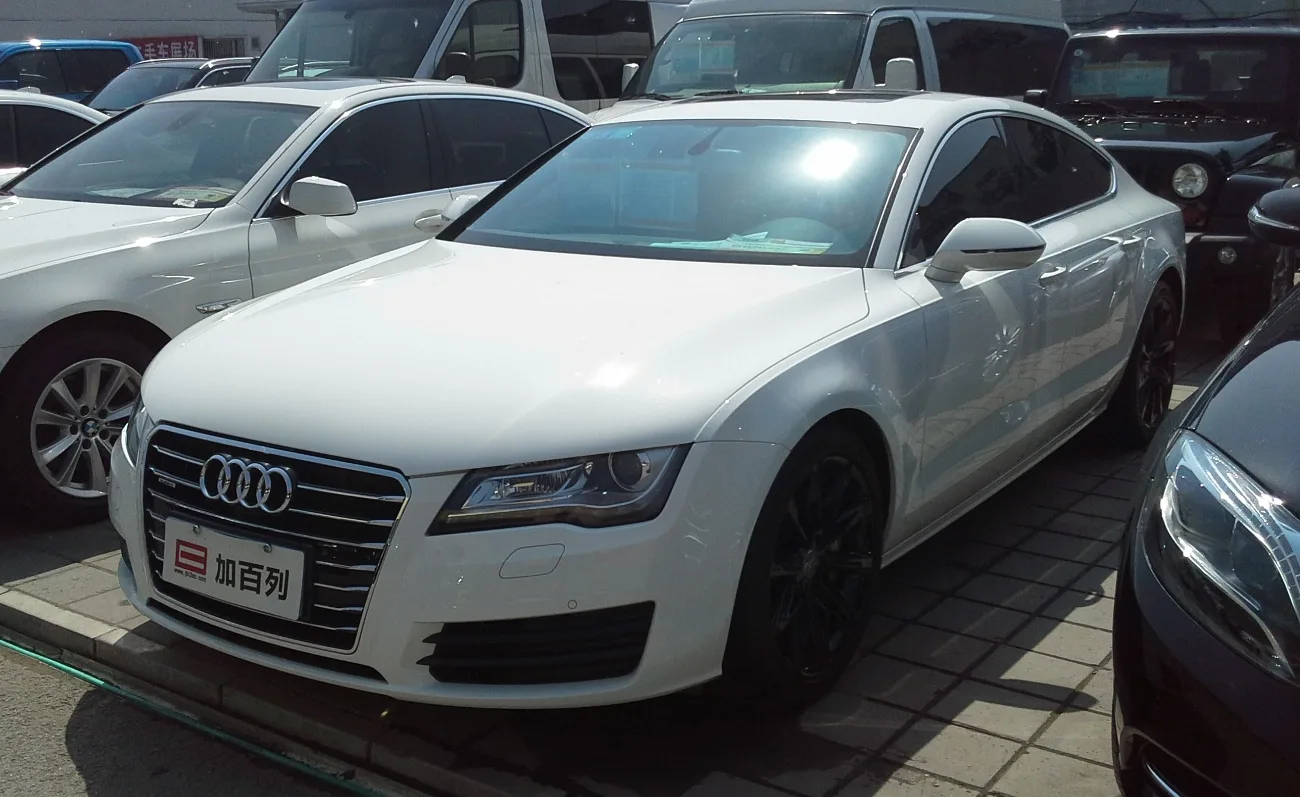 Audi A7 C7 Sportback photographed in China, April 2015