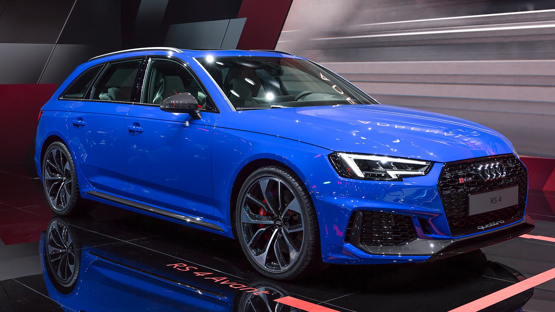 Audi RS4 at the 2017 Frankfurt Motor Show