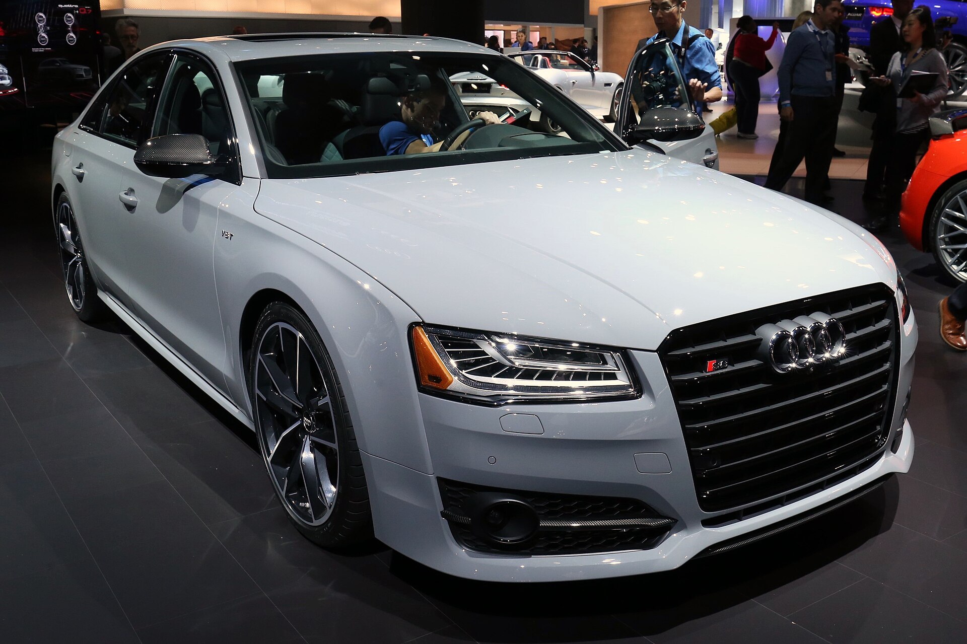 Audi S8 plus front view