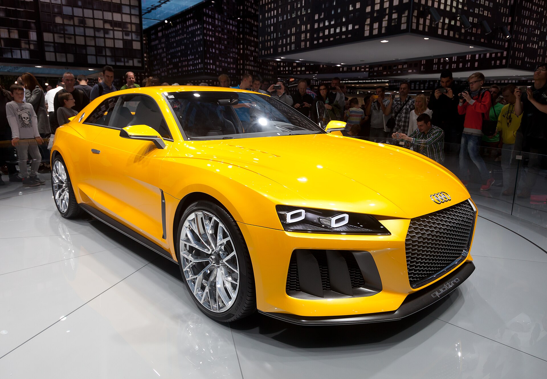 Audi Sport quattro concept at the 2013 Frankfurt Motor Show