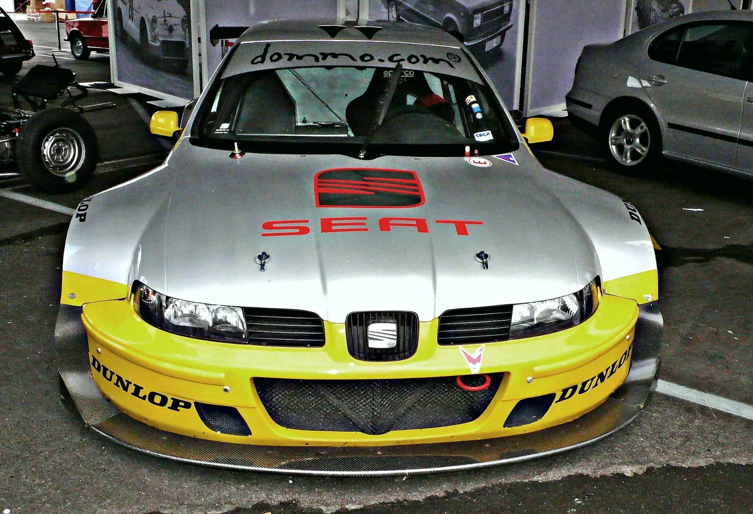 SEAT race car at Espiritu de Montjuic, Montmelo, 2012