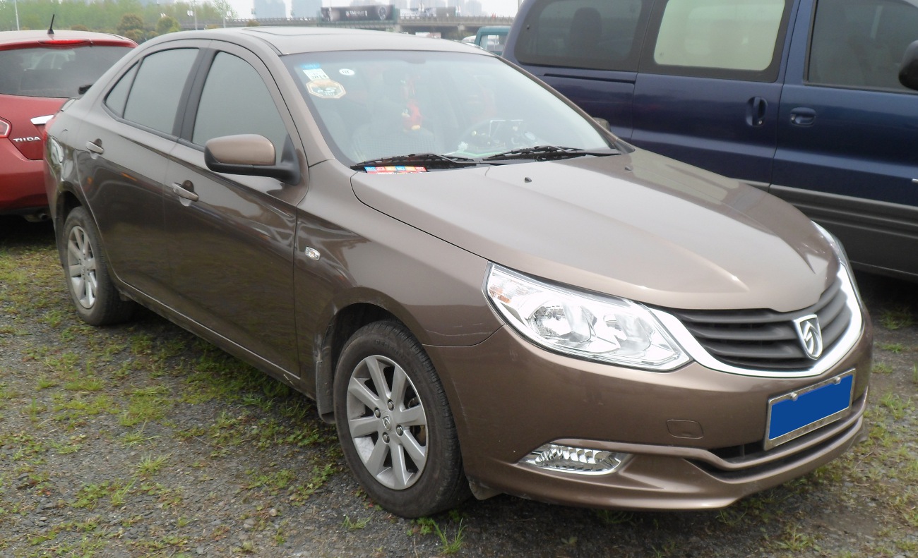 Baojun 630 sedan in China, 2012