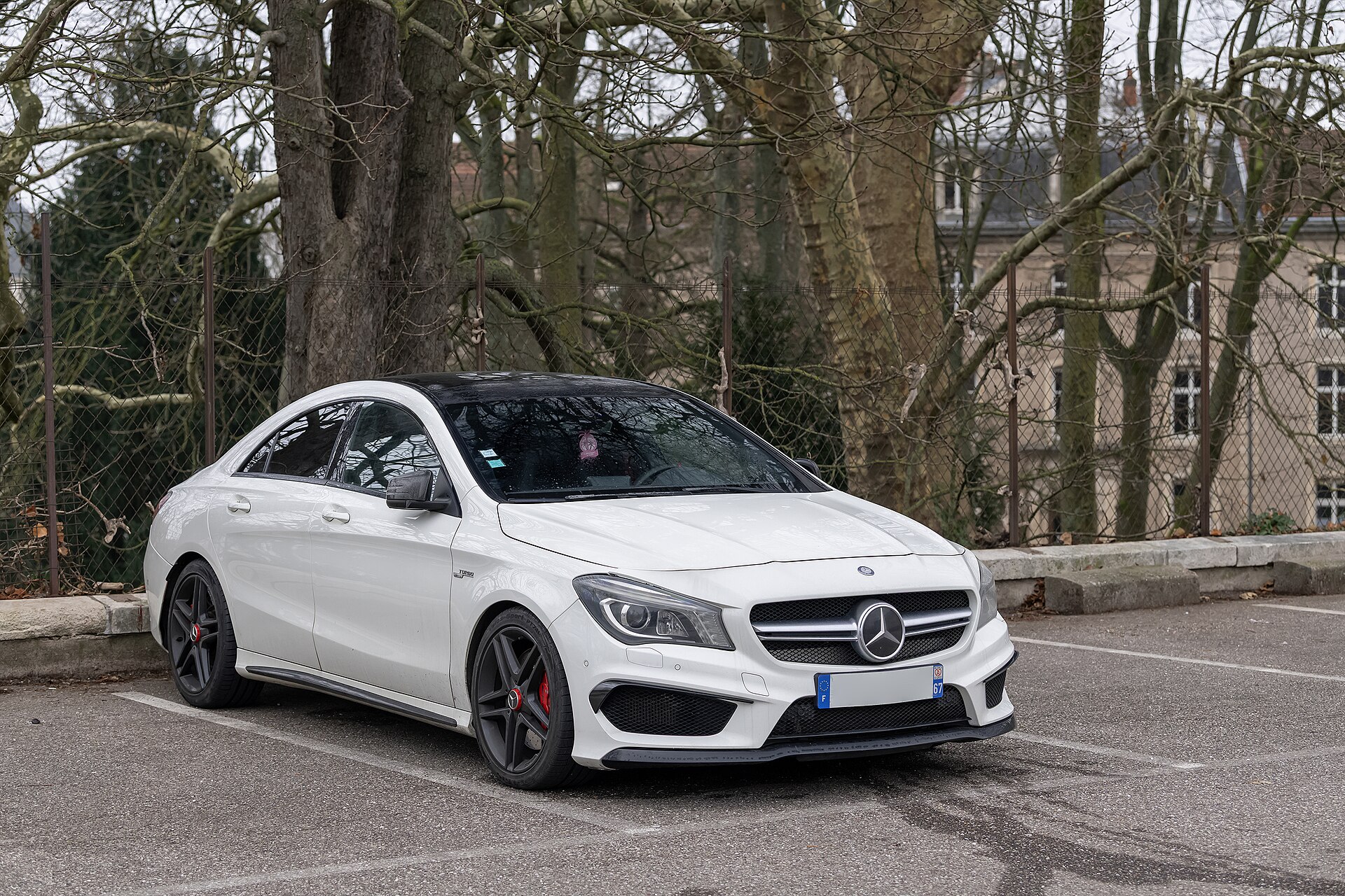 Mercedes-Benz CLA 45 AMG (C117), the model tuned by B&B in 2015.
