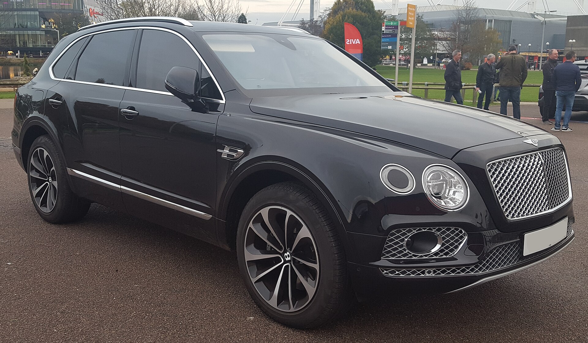 2016 Bentley Bentayga W12, the first Bentley SUV launched in 2016.