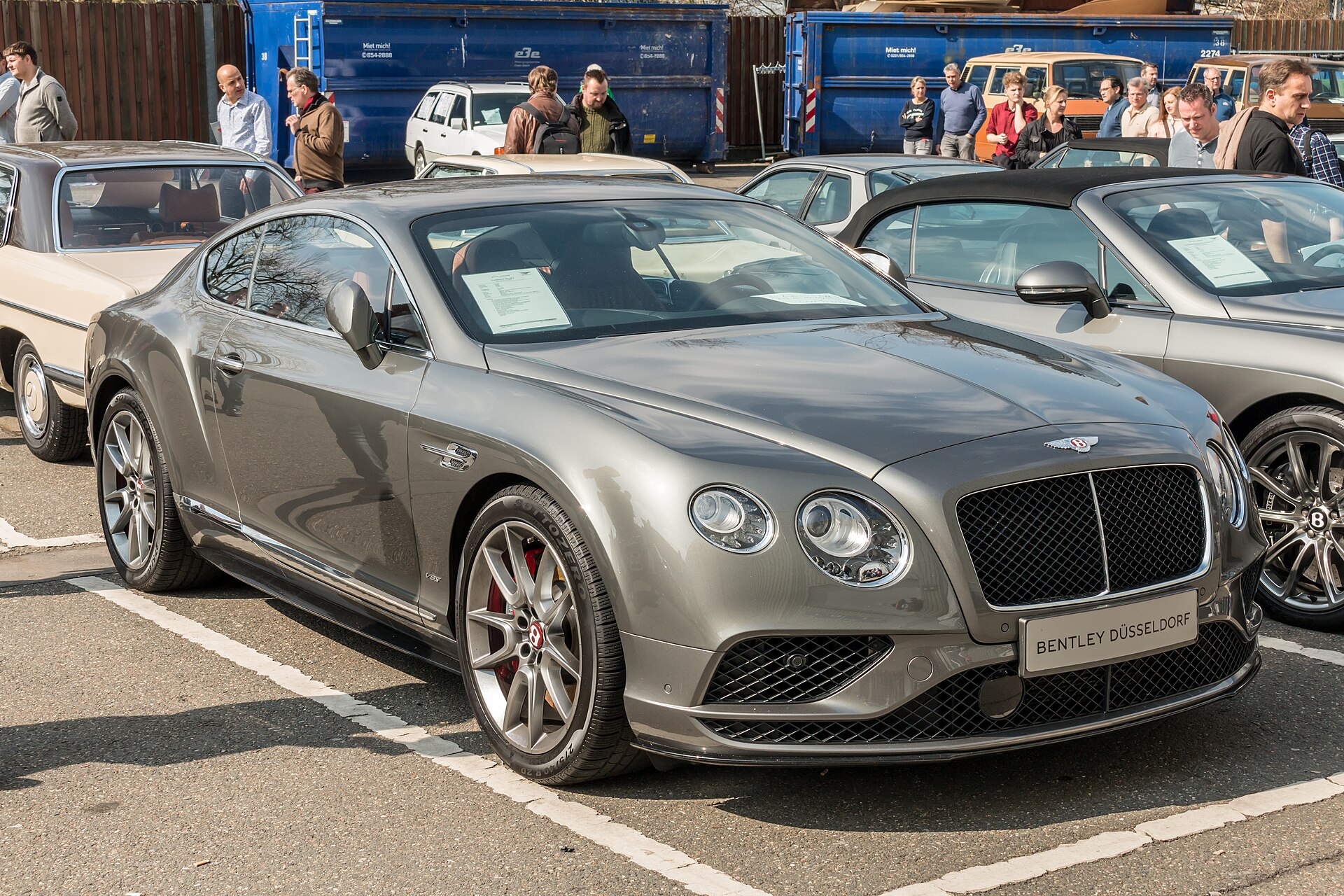 Bentley Continental GT V8 S at Techno-Classica 2018