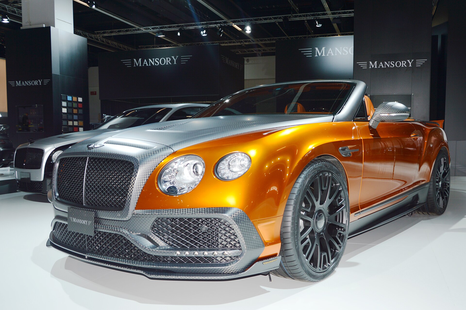 Mansory Bentley Continental GTC at the 2015 Frankfurt Motor Show