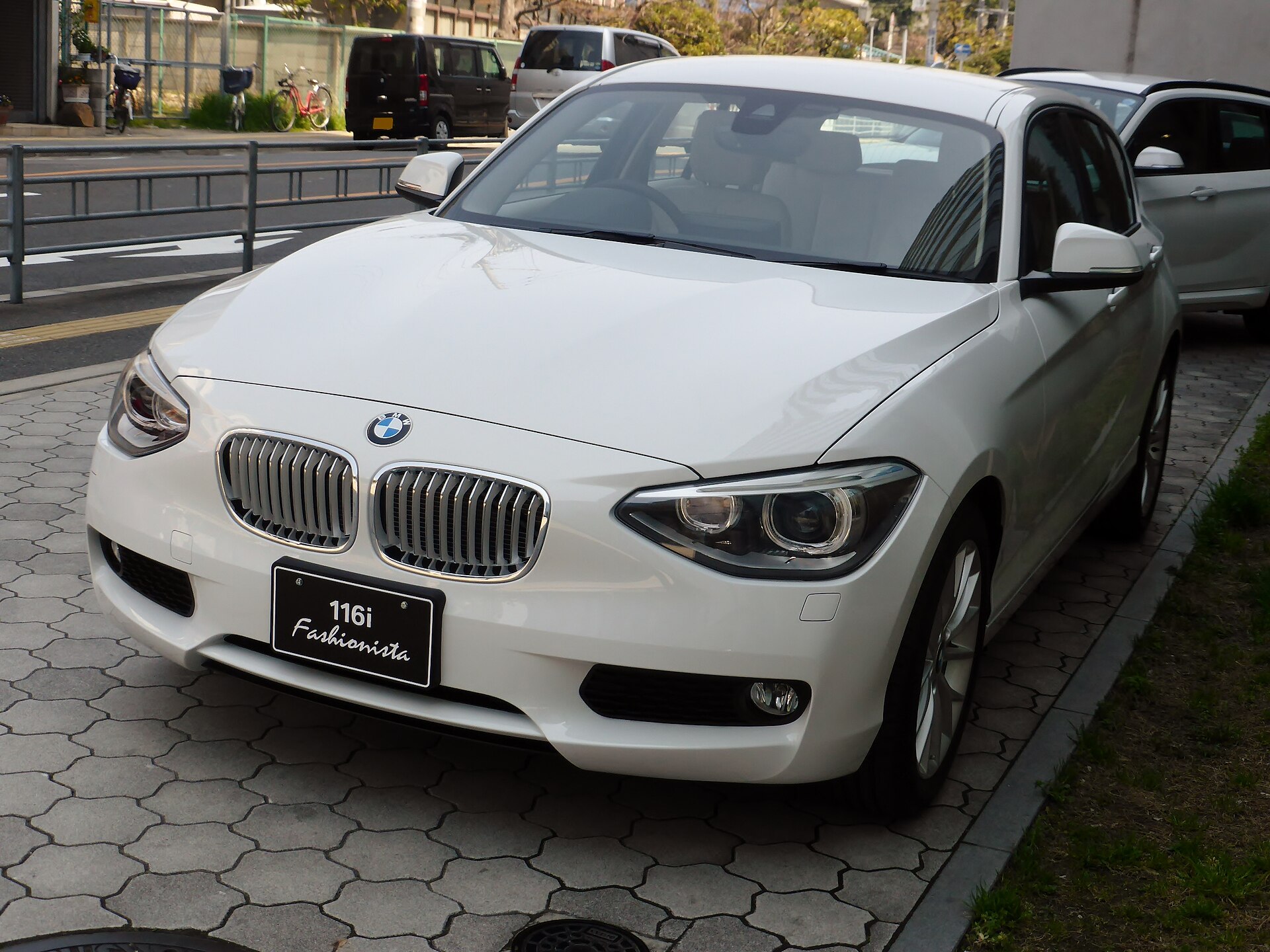 BMW 116i Fashionista (F20) front view
