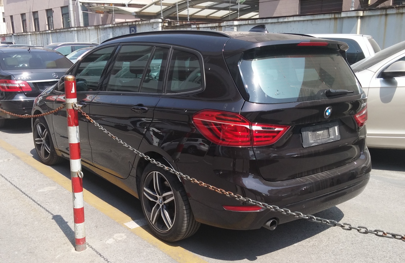 BMW 2 Series Gran Tourer (F46) in China, 2016