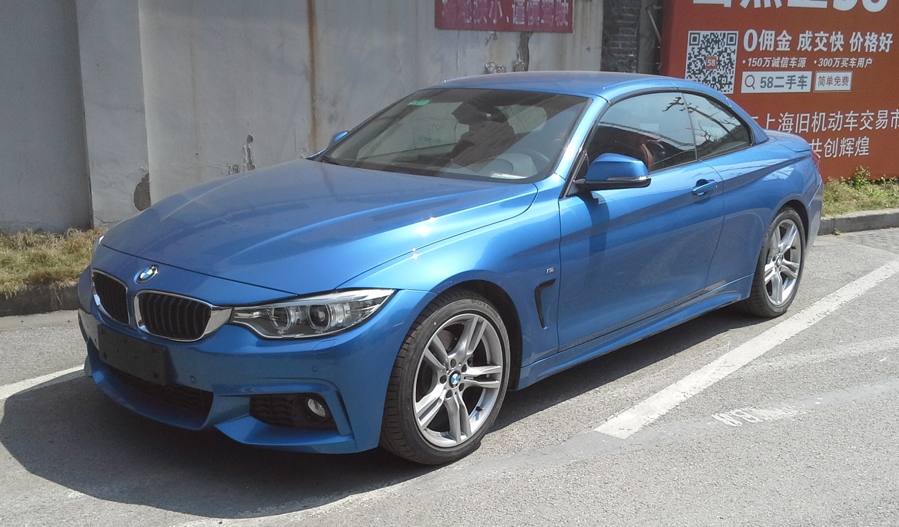BMW 4 Series Convertible (F33) in China, 2016
