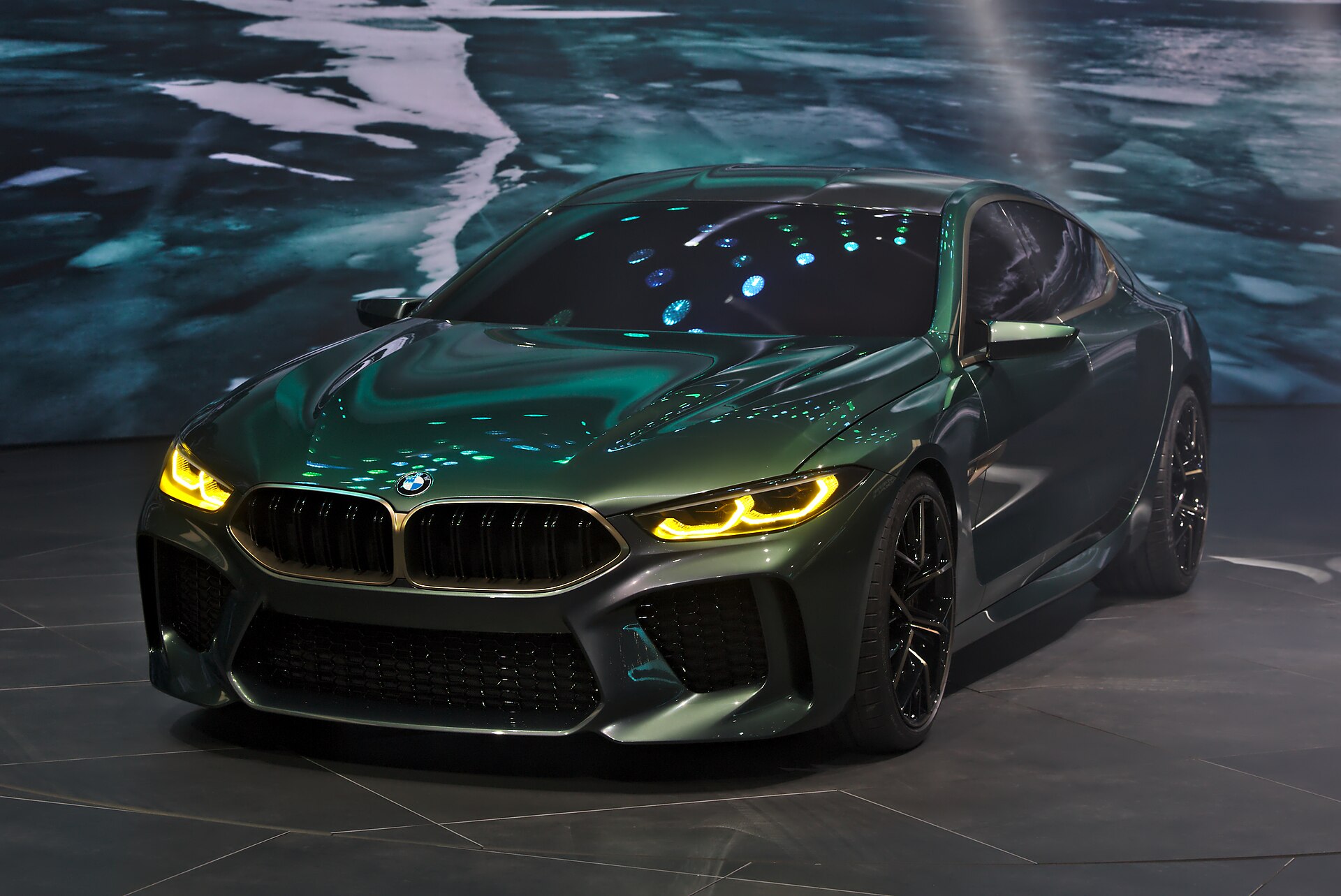 BMW 8 Series Gran Coupe Concept at 2018 Geneva Motor Show