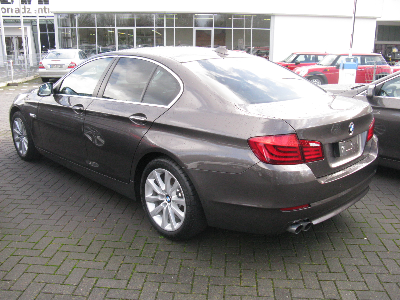 BMW 520i F10, relevant to the 2012 5 Series engine update.