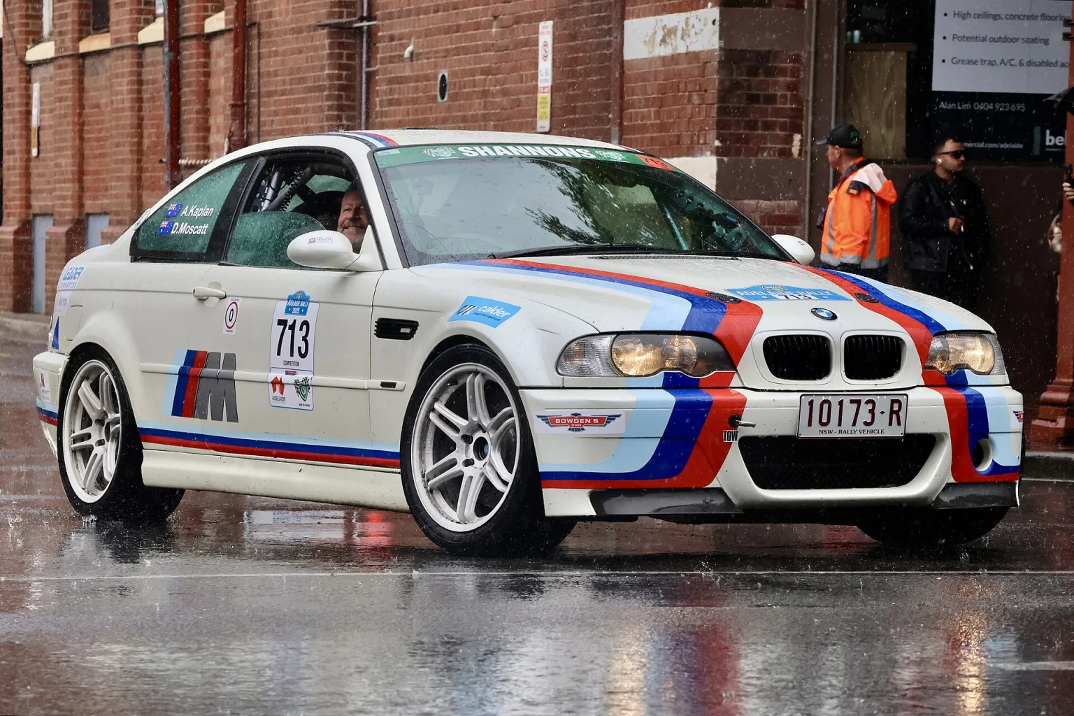 BMW M3 (E46) at the 2025 Shannons Adelaide Rally