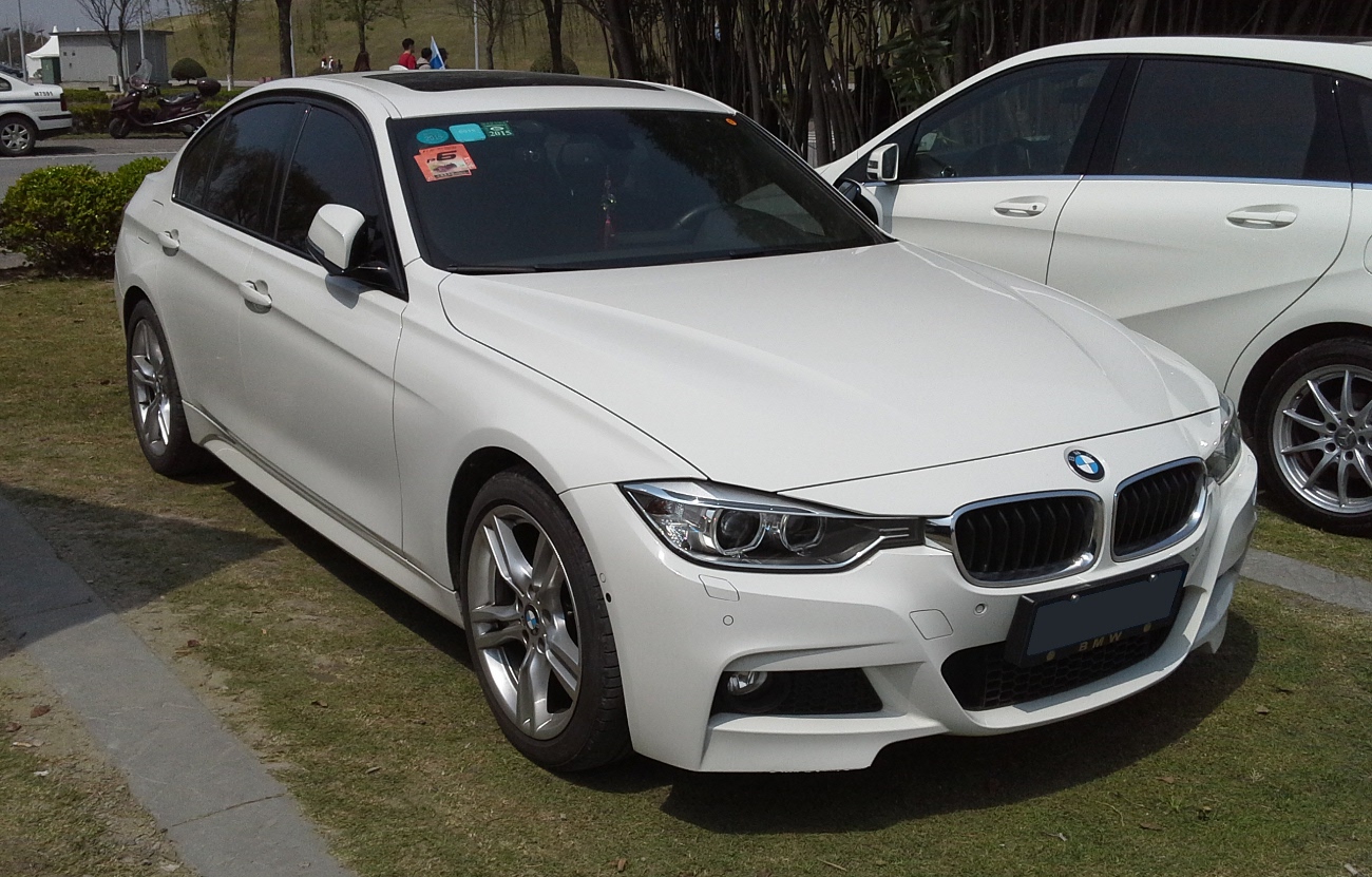 BMW 3-Series F30 photographed in China, 2015