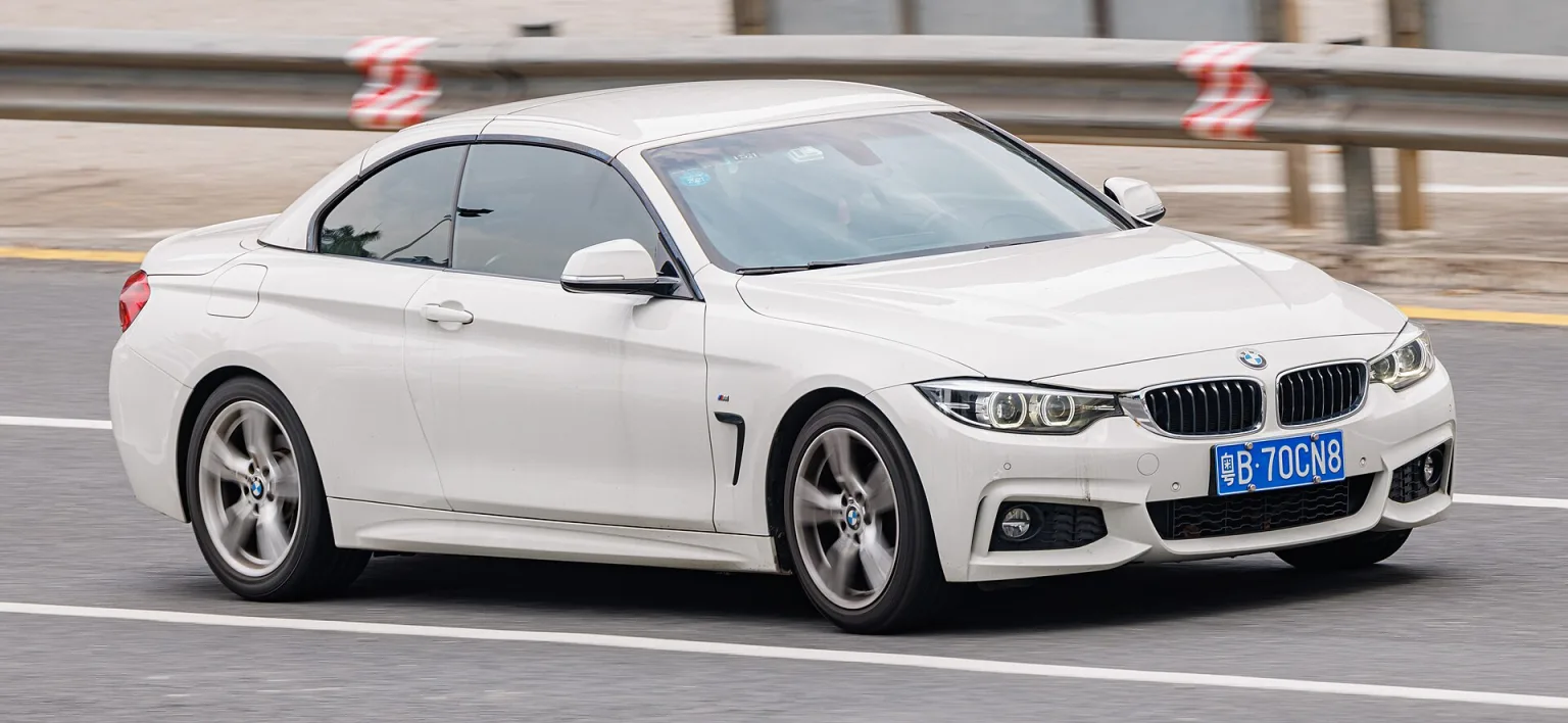 BMW 4 Series Convertible (F33) in China