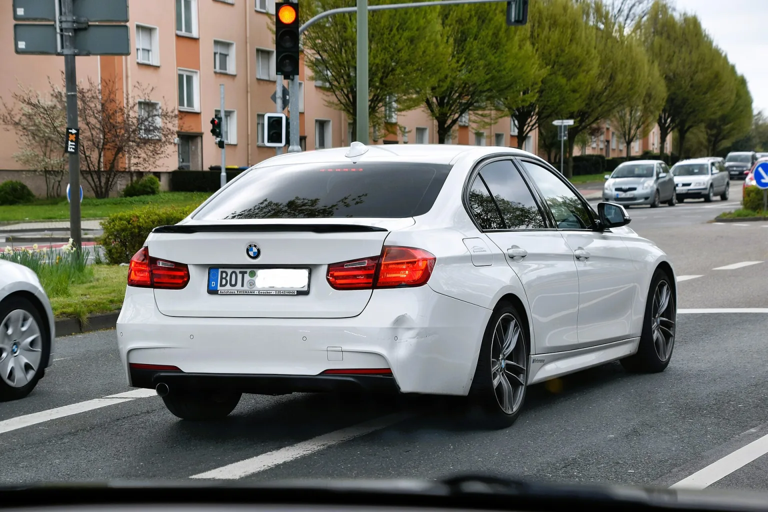 2017 BMW 3-Series (F30) 320d, a Euro 5 diesel model
