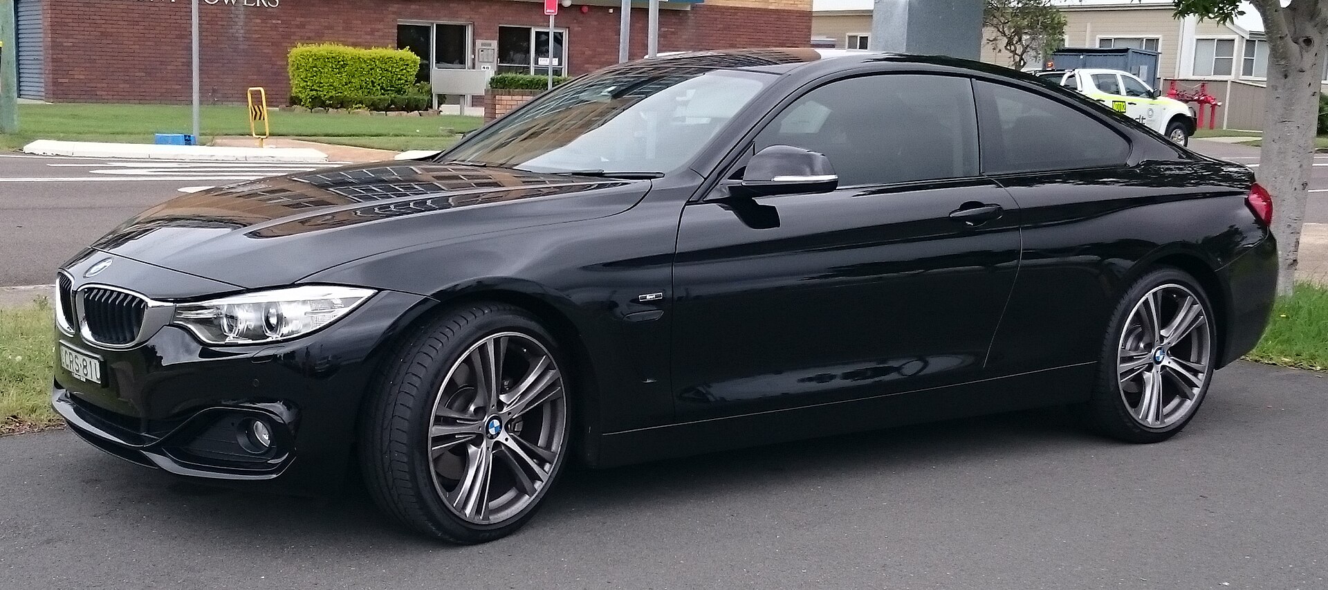 BMW 428i (F32), part of the 2014 4 Series Coupe lineup