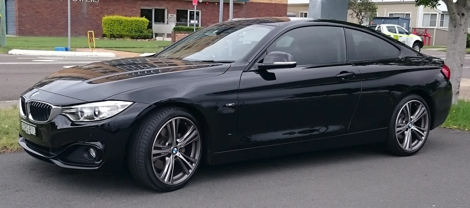 BMW 428i (F32), part of the 2014 4 Series Coupe lineup